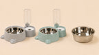 Schwerkraft-Wasserspender mit Napf – Bild 5