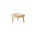 Elevated Ceramic Feeding Station with Wooden Stand