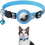 GPS-Ready Cat Collar with Safety Buckle and Reflective Trim